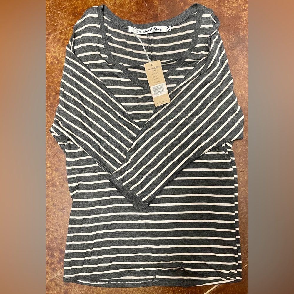 Michael Stars Women’s Cold Shoulders Shirt, NWT!
